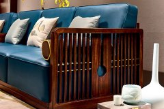 新中式客廳沙發擺放技巧，新中式家具客廳如何擺放沙發 